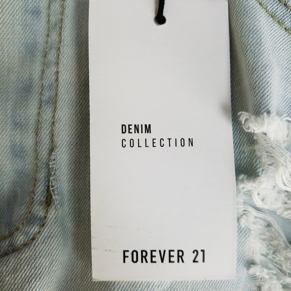 Forever 21 Boho Jean Mini Skirt - Picture 9 of 10